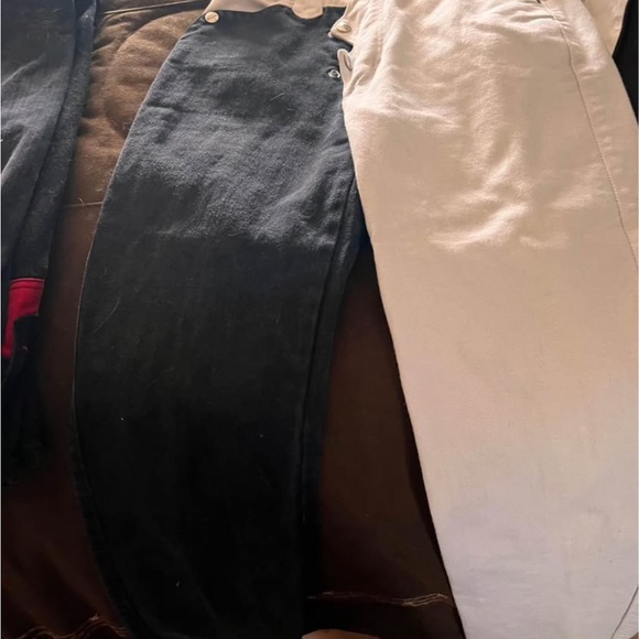 Stylish High-Rise Black and White Jeans for Women